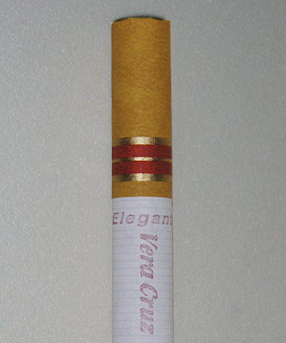 New Filter Cigarette Tube designs, The Vera Cruz Midnight Black